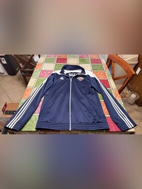 Rare NBA Men’s Adidas Staff Coaches New Orleans Pelicans Track Jacket Snag Large